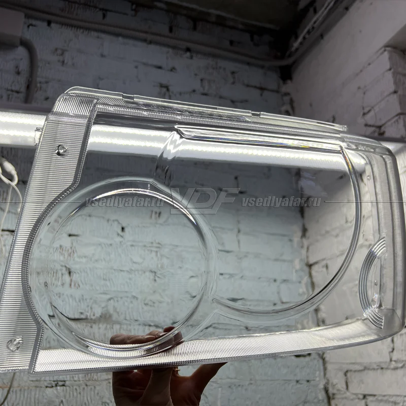 УЦЕНЕННОЕ стекло для фары Land Rover Range Rover Sport (2005 - 2009) Левое №1