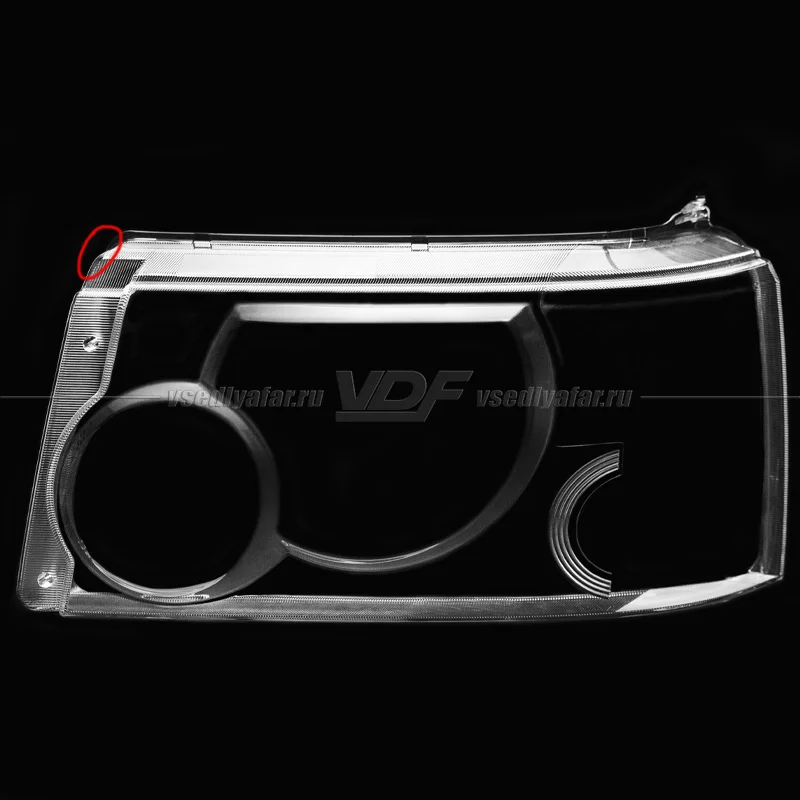 УЦЕНЕННОЕ стекло для фары Land Rover Range Rover Sport (2005 - 2009) Левое №1