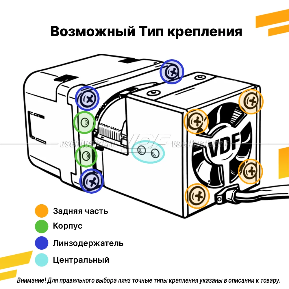 3D Набор для установки линз в фары Honda NC750/CTX700 2013-2016