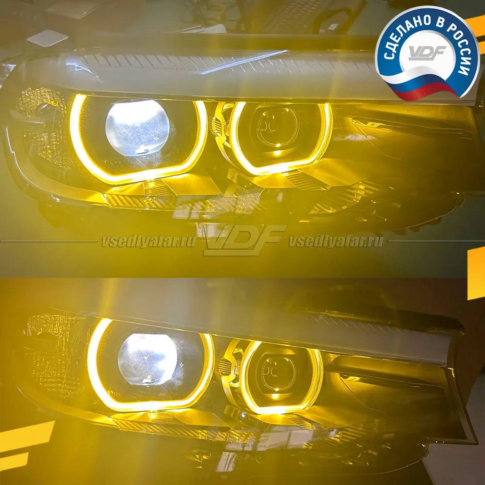 Комплект плат маркера BMW 6 G32 GT 2017-2020 LED VDF-Light Цвет: Лимонный