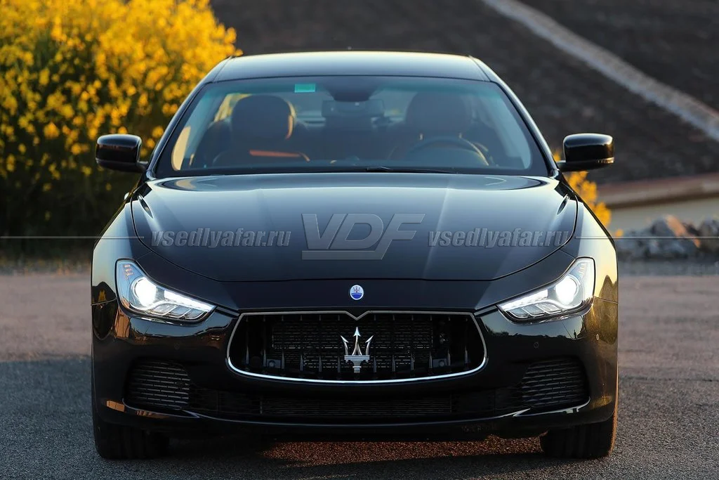 Стекло для фары Maserati Ghibli (2013-2016) Левое