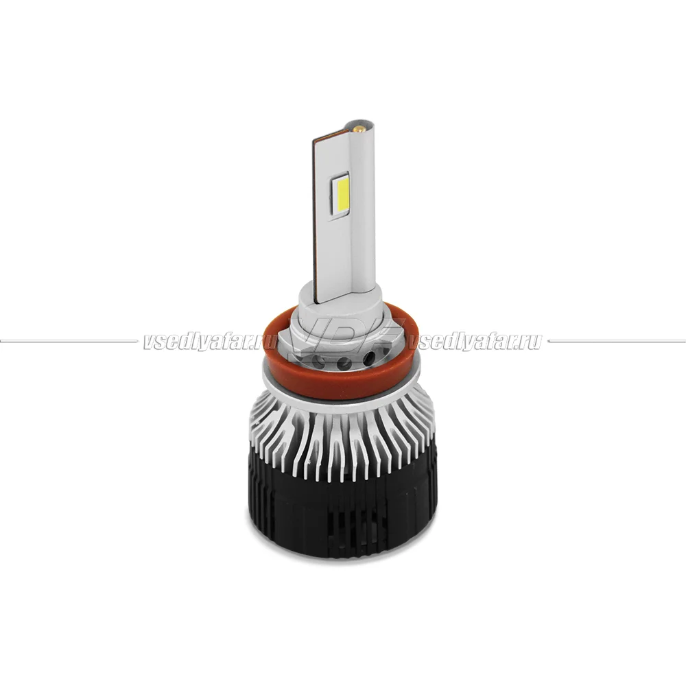 Светодиодные лампы MTF Light MaxBeam H11/H9 6000K 12V, 55W, 2шт, MB11K6