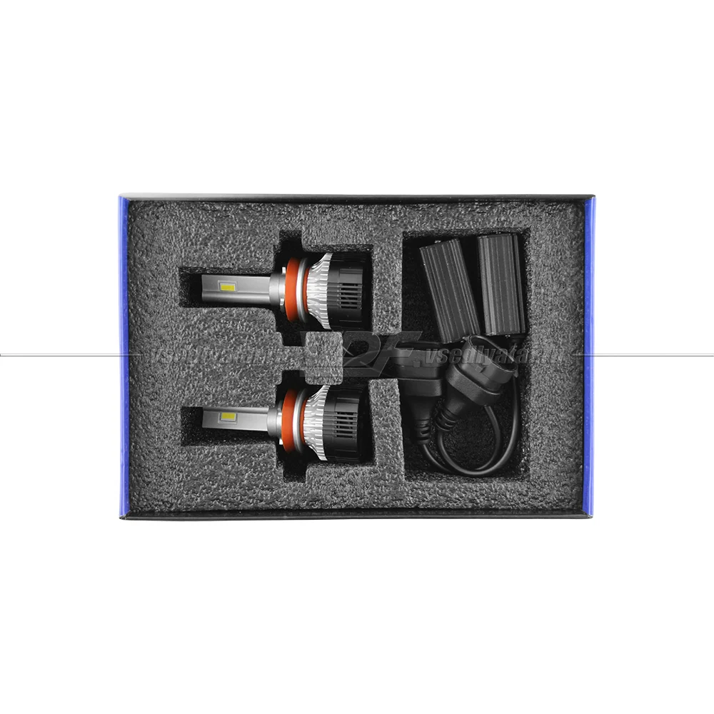Светодиодные лампы MTF Light MaxBeam H11/H9 6000K 12V, 55W, 2шт, MB11K6