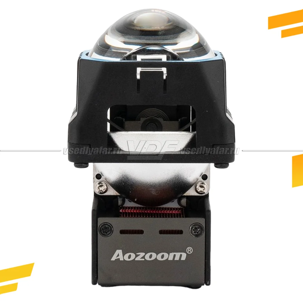 Светодиодные линзы Aozoom ALMD-0801 Ближний-Дальний, СТГ Прямая.
