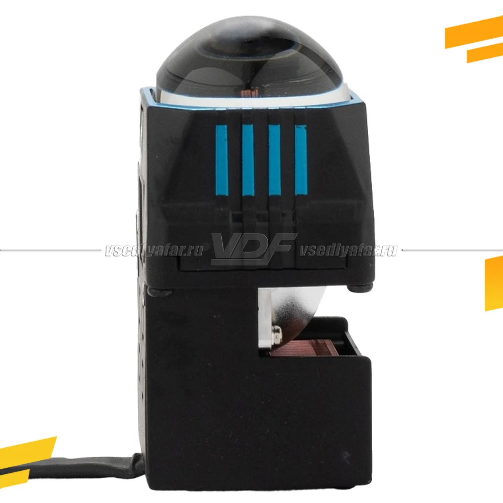 Светодиодные линзы Aozoom ALMD-0801 Ближний-Дальний, СТГ Прямая.
