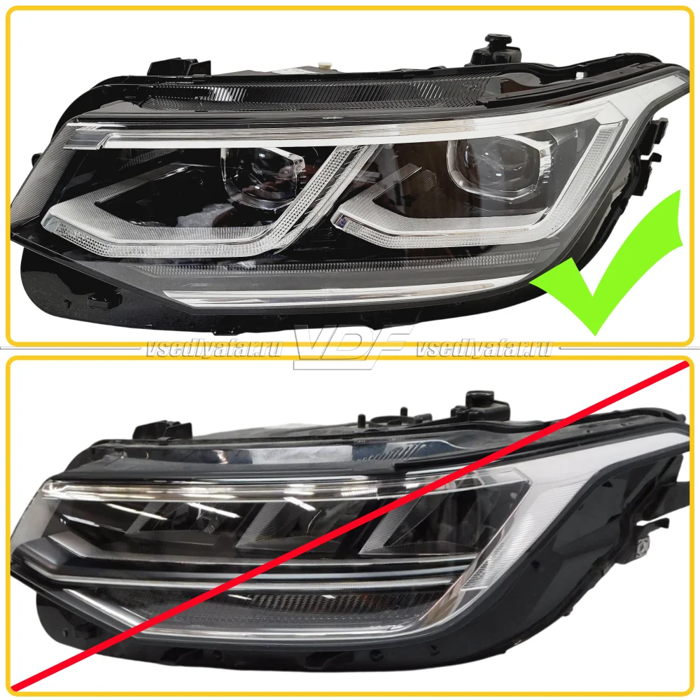 Комплект плат маркера Volkswagen Tiguan 2020-2025 LED Цвет: Янтарный