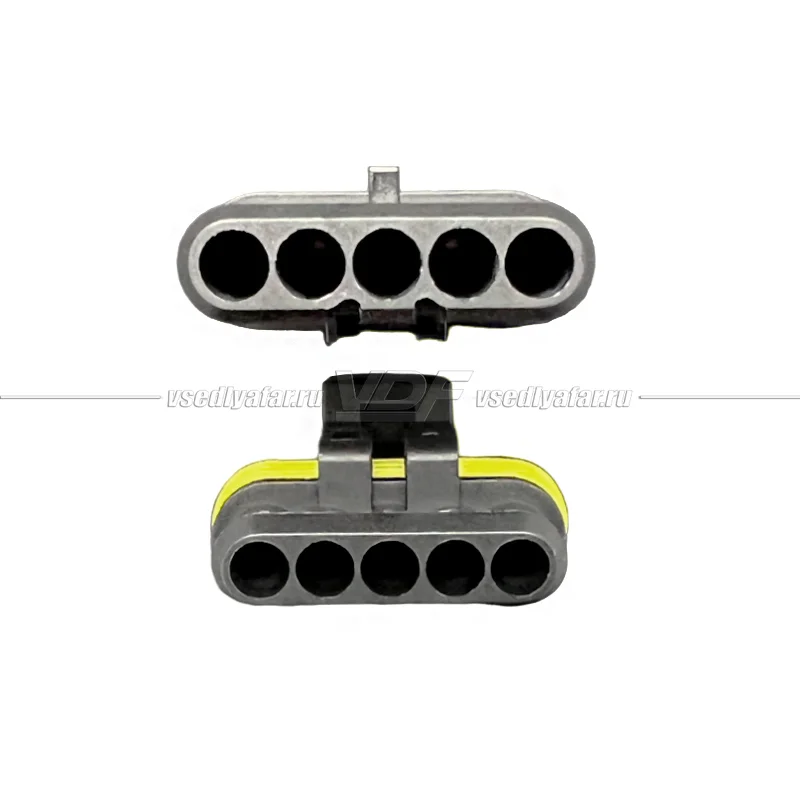 Разъем 5pin AMP SuperSeal 1.5 (комплект)