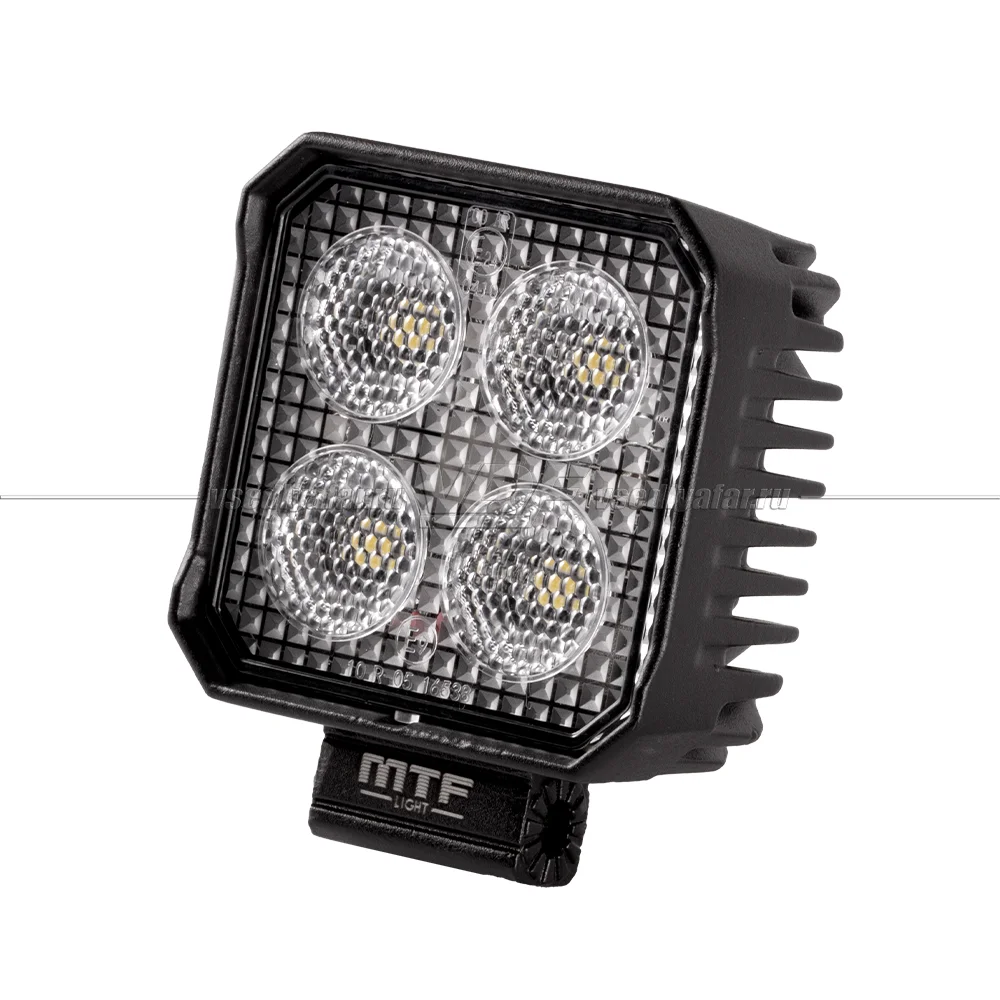 Фонарь светодиодный MTF LIGHT 12/24В, 20Вт, 2000лм, 6000К, квадратный, 1 шт., CL32K6S