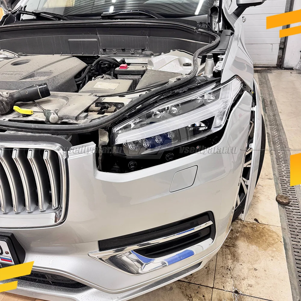 Стекло для фары Volvo XC90 (2014-2022) Левое
