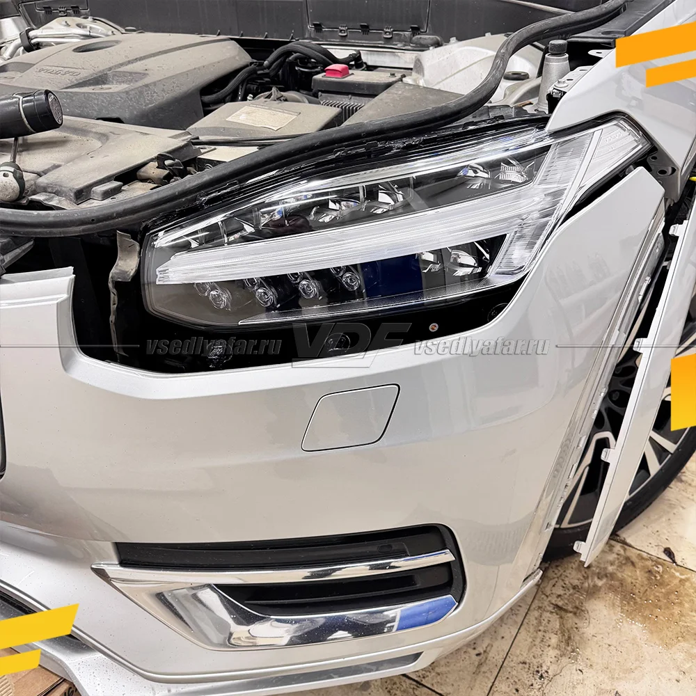 Стекло для фары Volvo XC90 (2014-2022) Левое