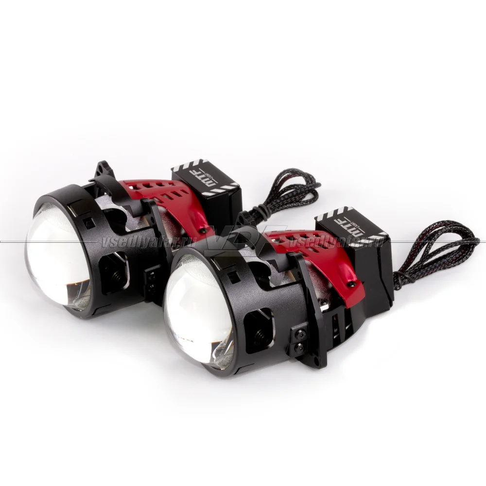 Светодиодные линзы MTF Light MaxBeam 2.0 TRUCK 24V 5500K Bi-Led (комплект 2 шт) PH72K5-24