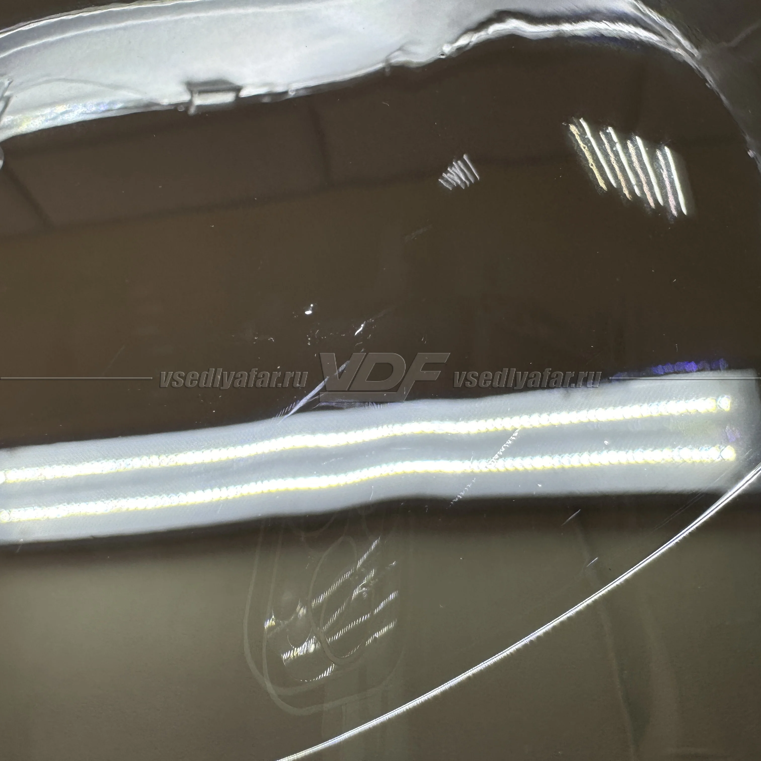 Уцененное стекло для фары Mercedes W212 Купе (C207) (2009-2013) Левое №1