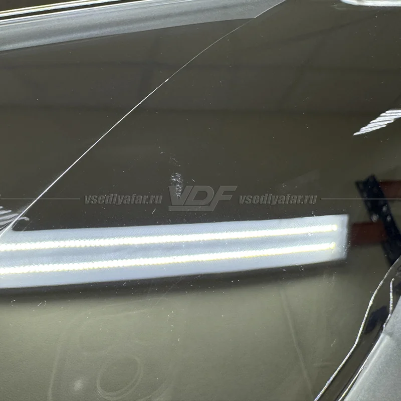 Уцененное стекло для фары BMW 6 F12 (2012-2015) Левое Для светодиодных фар №1