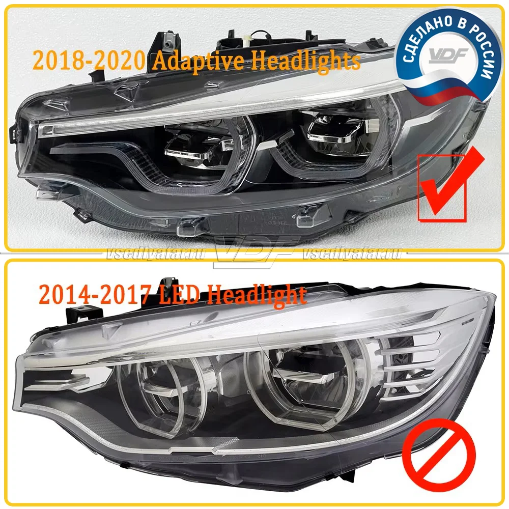Комплект плат маркера BMW 4 F32-F83 2016-2020 LED Adaptive Цвет: Янтарный