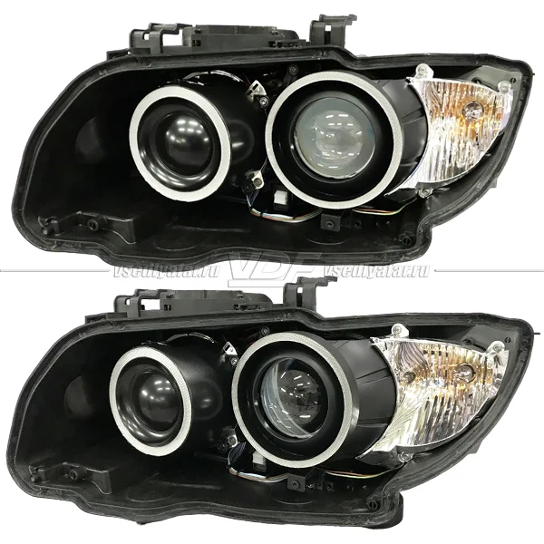Светодиодные Ангельские глазки BMW 3 E92 2006-2010 Цвет: Белый