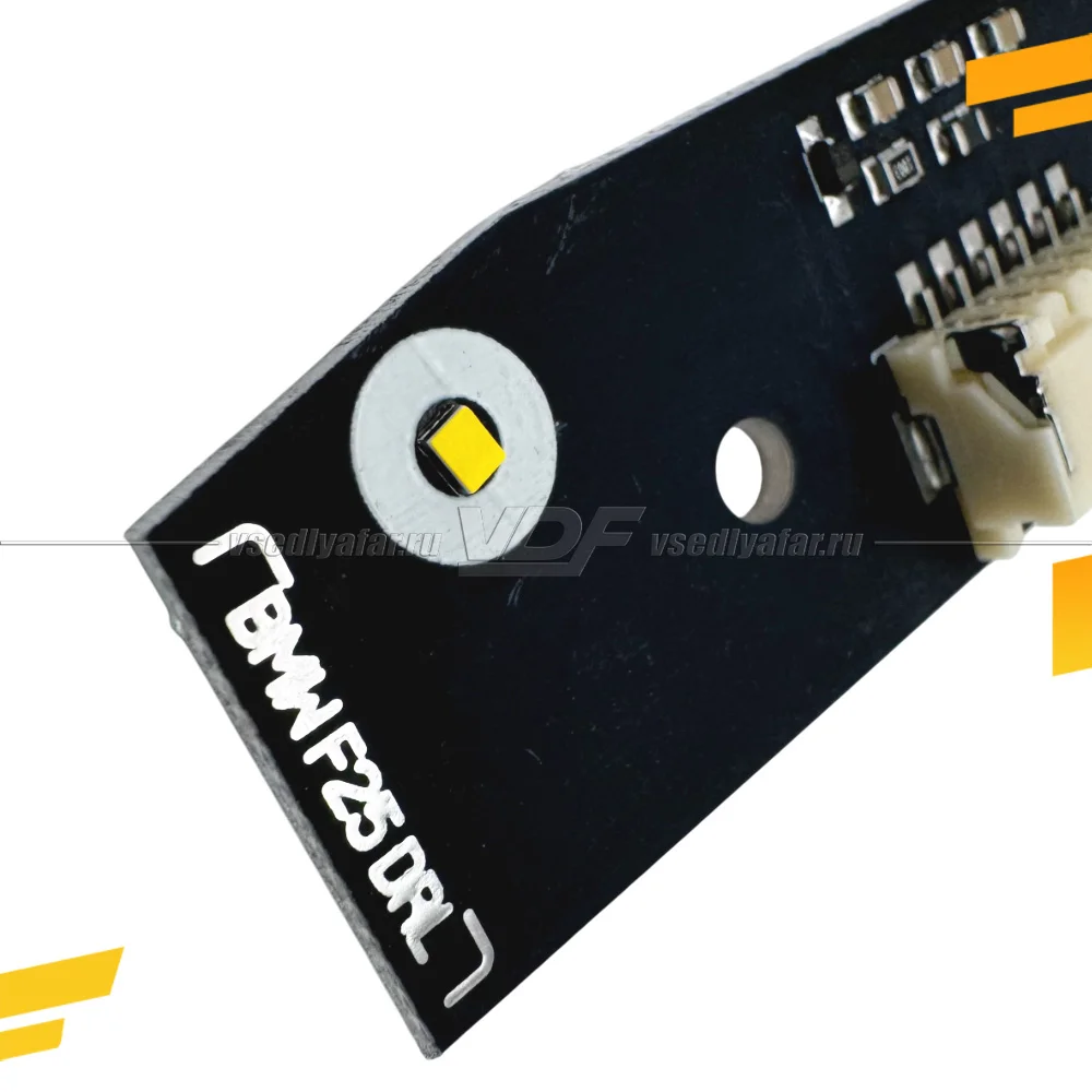 Комплект плат маркера BMW X3 F25 2014-2017 VDF-Light Цвет: Лимонный