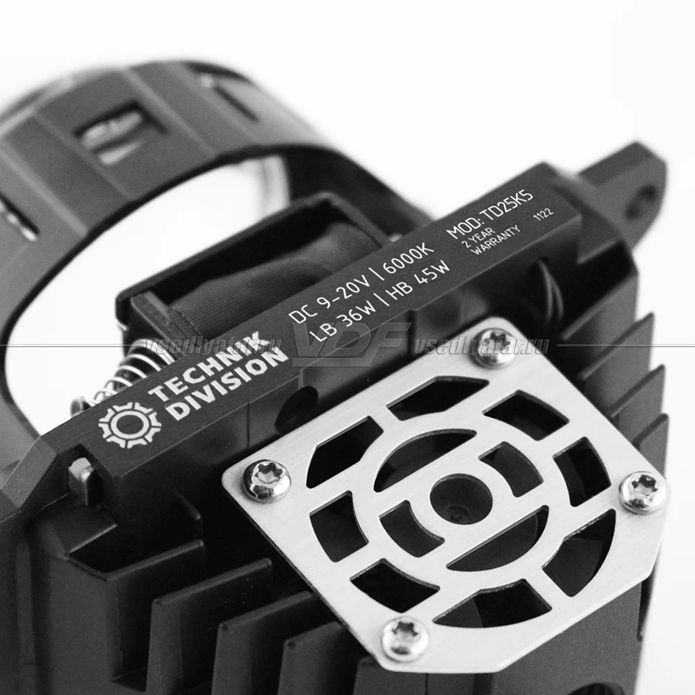 Светодиодные линзы Technik Division 2,5" 4300K 12V Bi-Led (комплект 2 шт) TD25K4