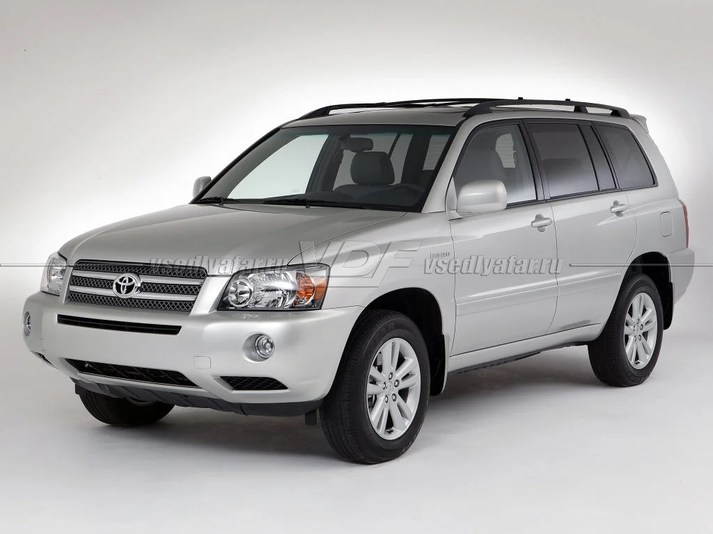 Стекло для фары Toyota Highlander (XU20) (2000-2003) Левое