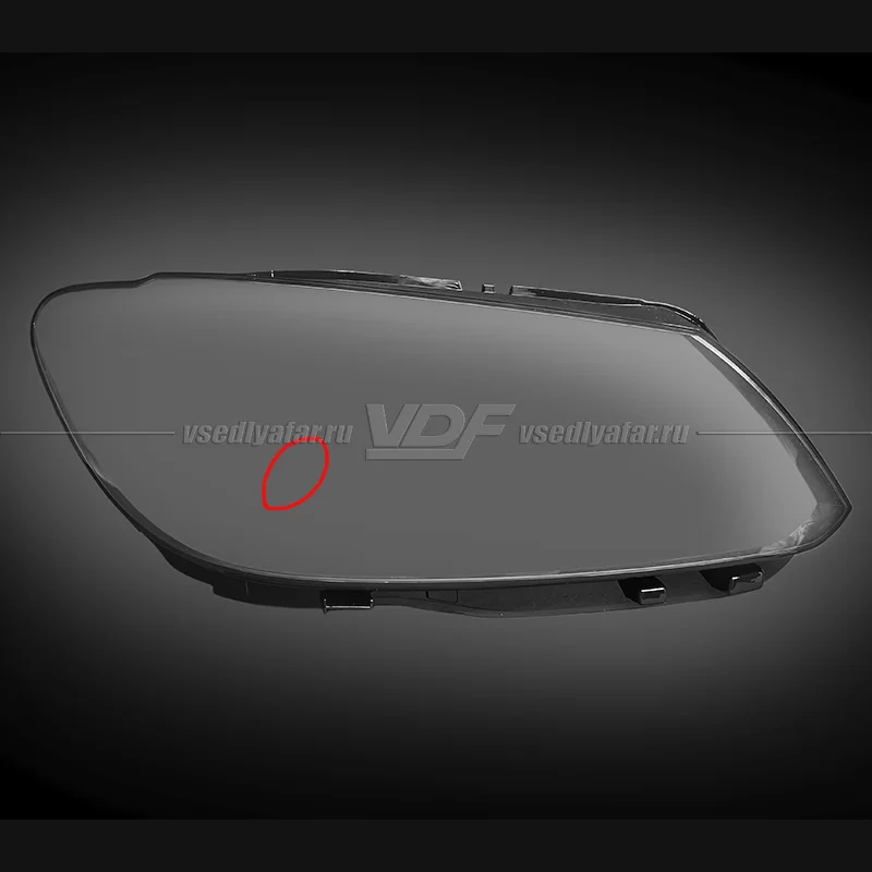 Уцененное стекло для фары Volkswagen Touran (2010-2015) Правое №2