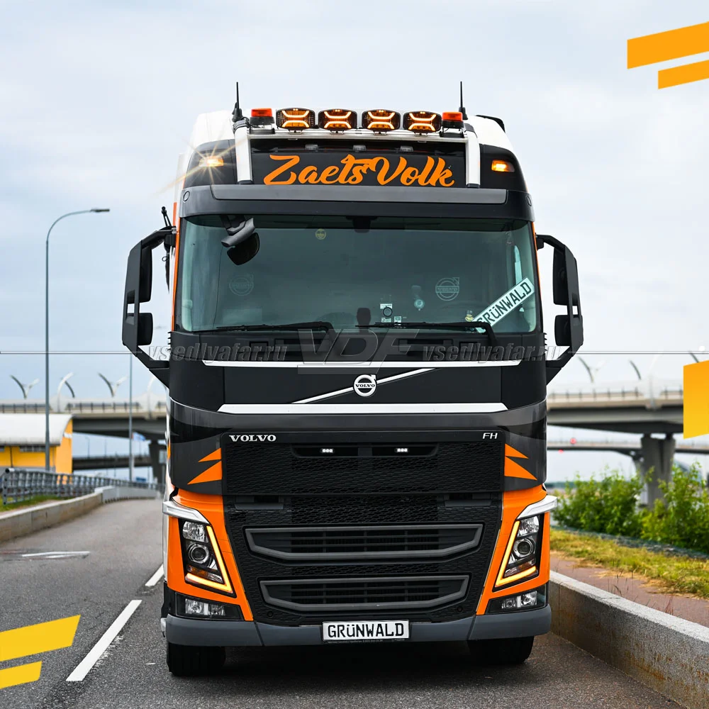 Комплект плат габаритов кабины VOLVO FH4 FH5 Цвет: Янтарный