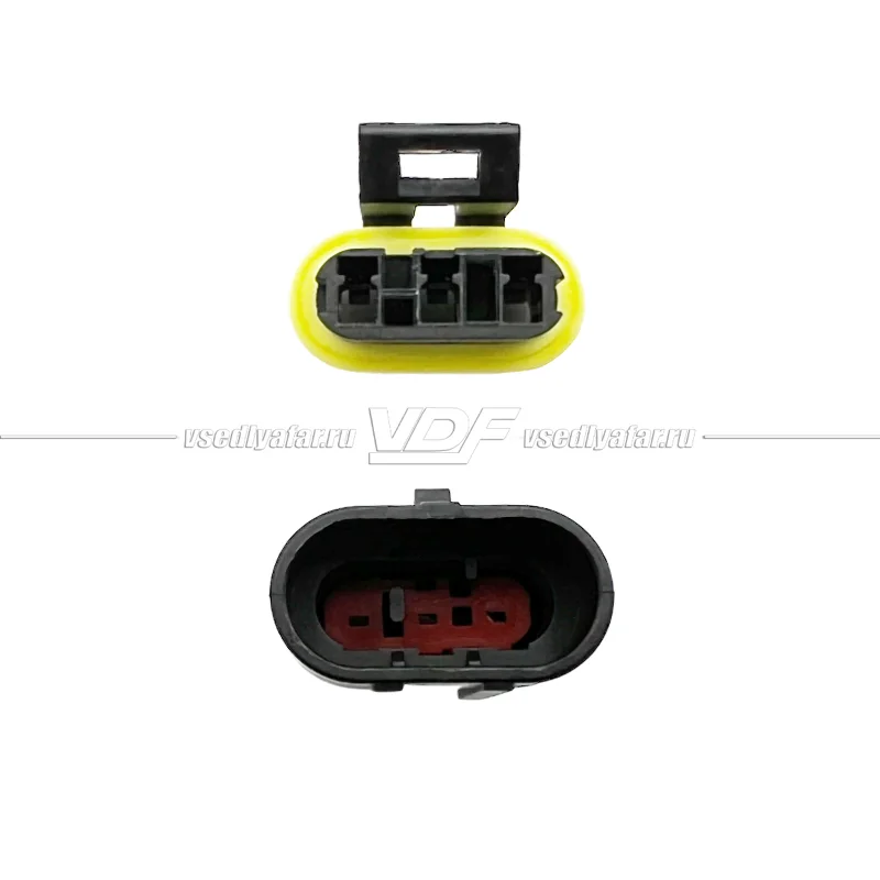 Разъем 3pin AMP SuperSeal 1.5 (комплект)