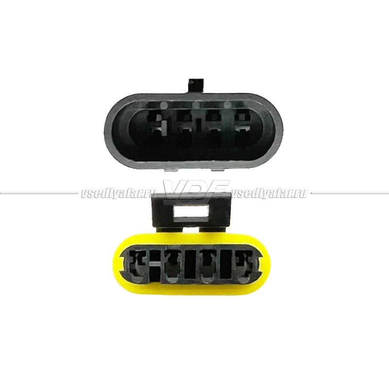 Разъем AMP SuperSeal 1.5 4pin (комплект)