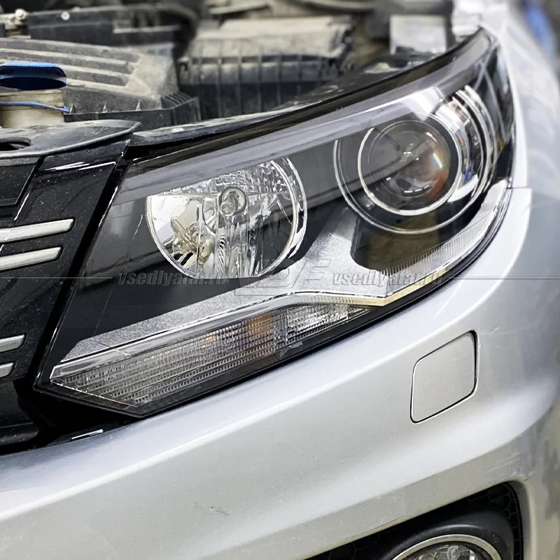 Стекло для фары Volkswagen Tiguan (2011-2016) Левое Ксенон