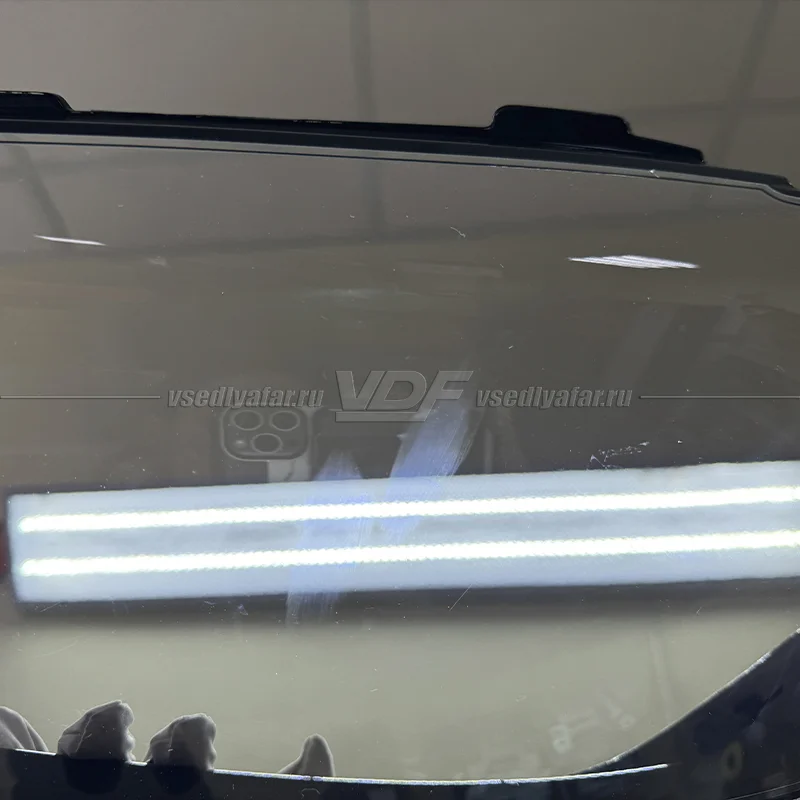Уцененное стекло для фары Volkswagen Passat B7 (2010-2015) Левое №1