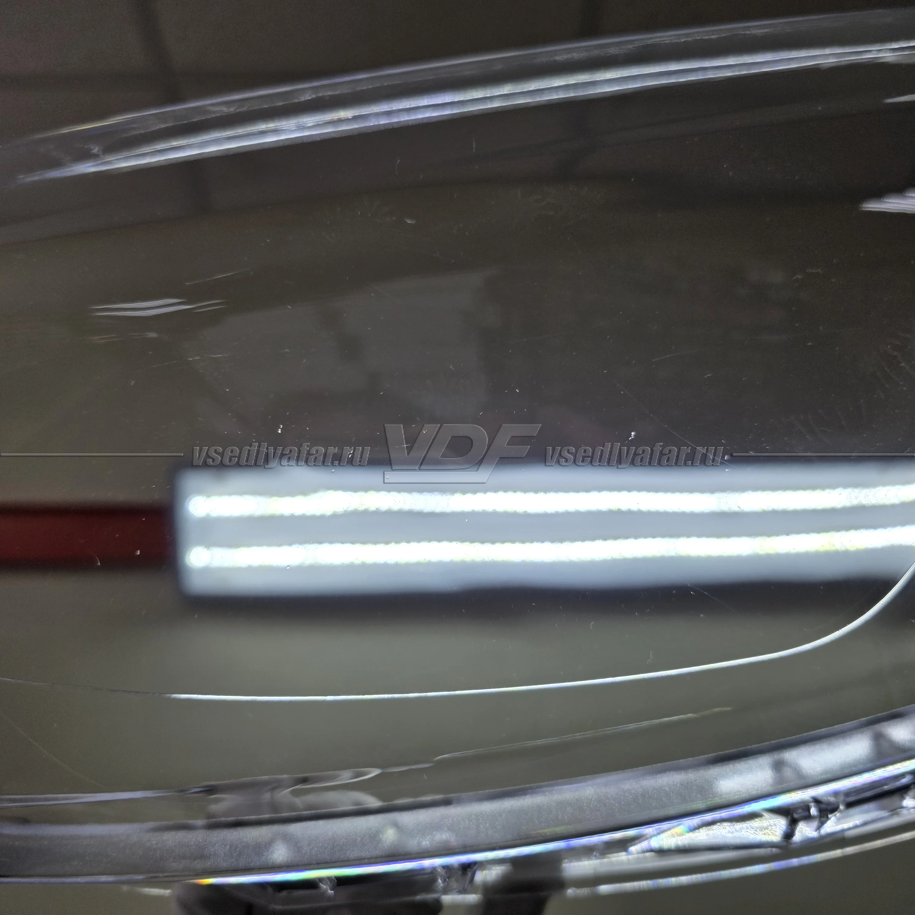 Уцененное стекло для фары Renault Kadjar (2015-2018) Правое №4