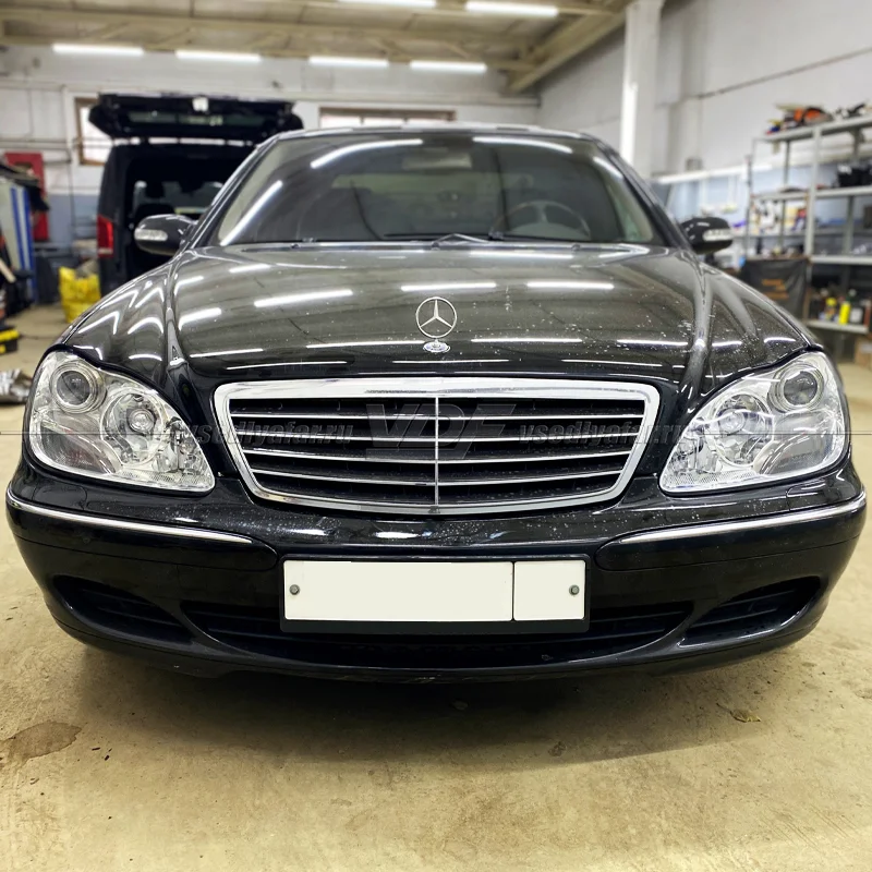 Стекло для фары Mercedes W220 (2002-2005) Рестайлинг Правое