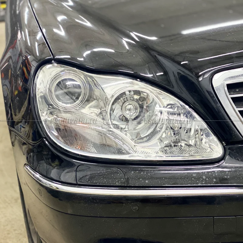 Стекло для фары Mercedes W220 (2002-2005) Рестайлинг Правое