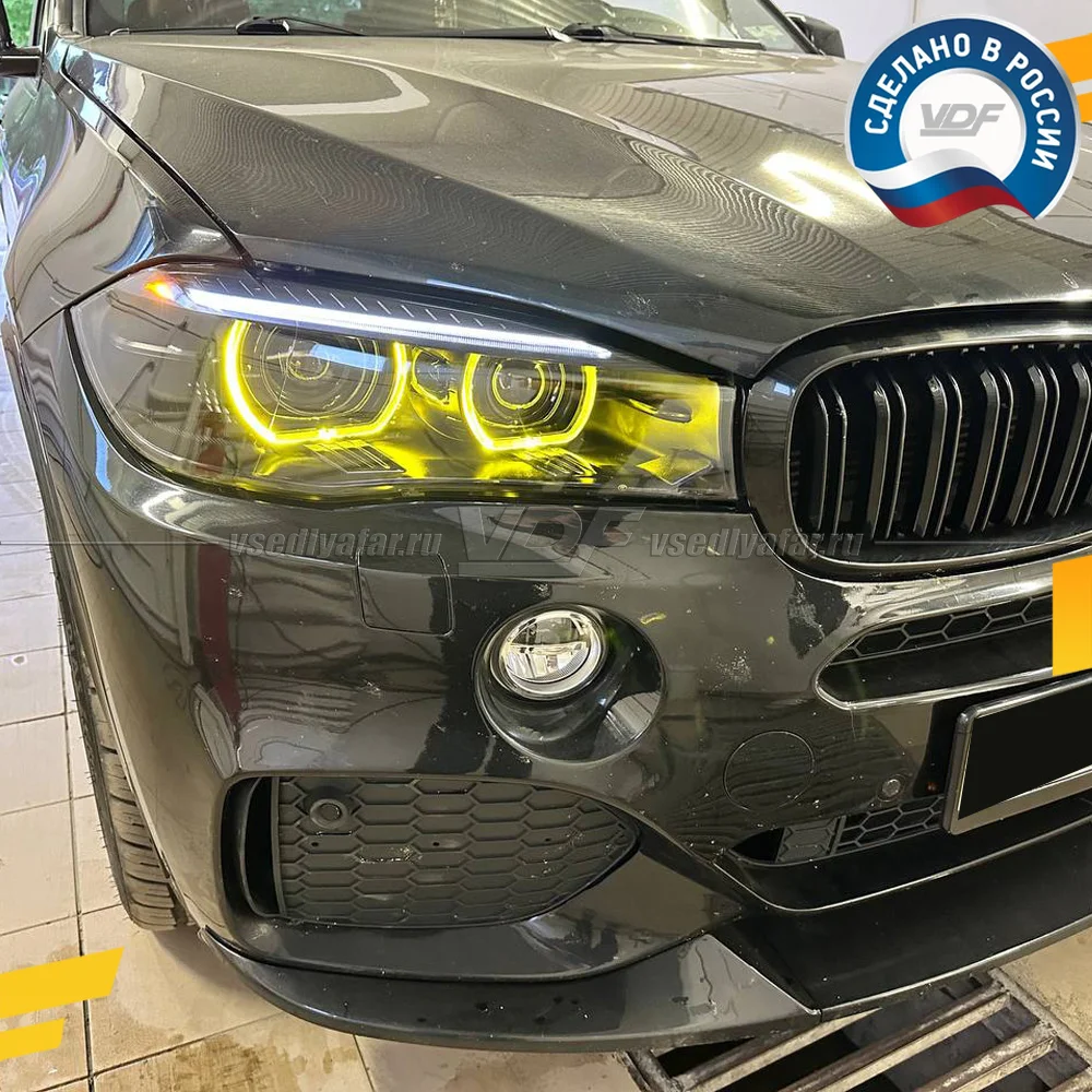 Комплект плат маркера BMW X5 F15/F85 2013-2018 VDF-Light Цвет: Лимонный