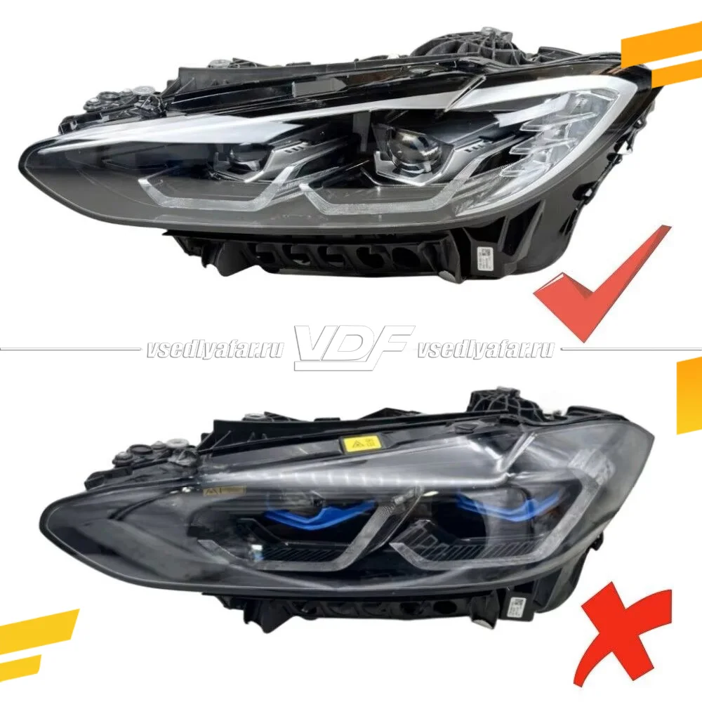 Комплект плат маркера BMW M3/M4 G26-G82 LED Цвет: Лимонный