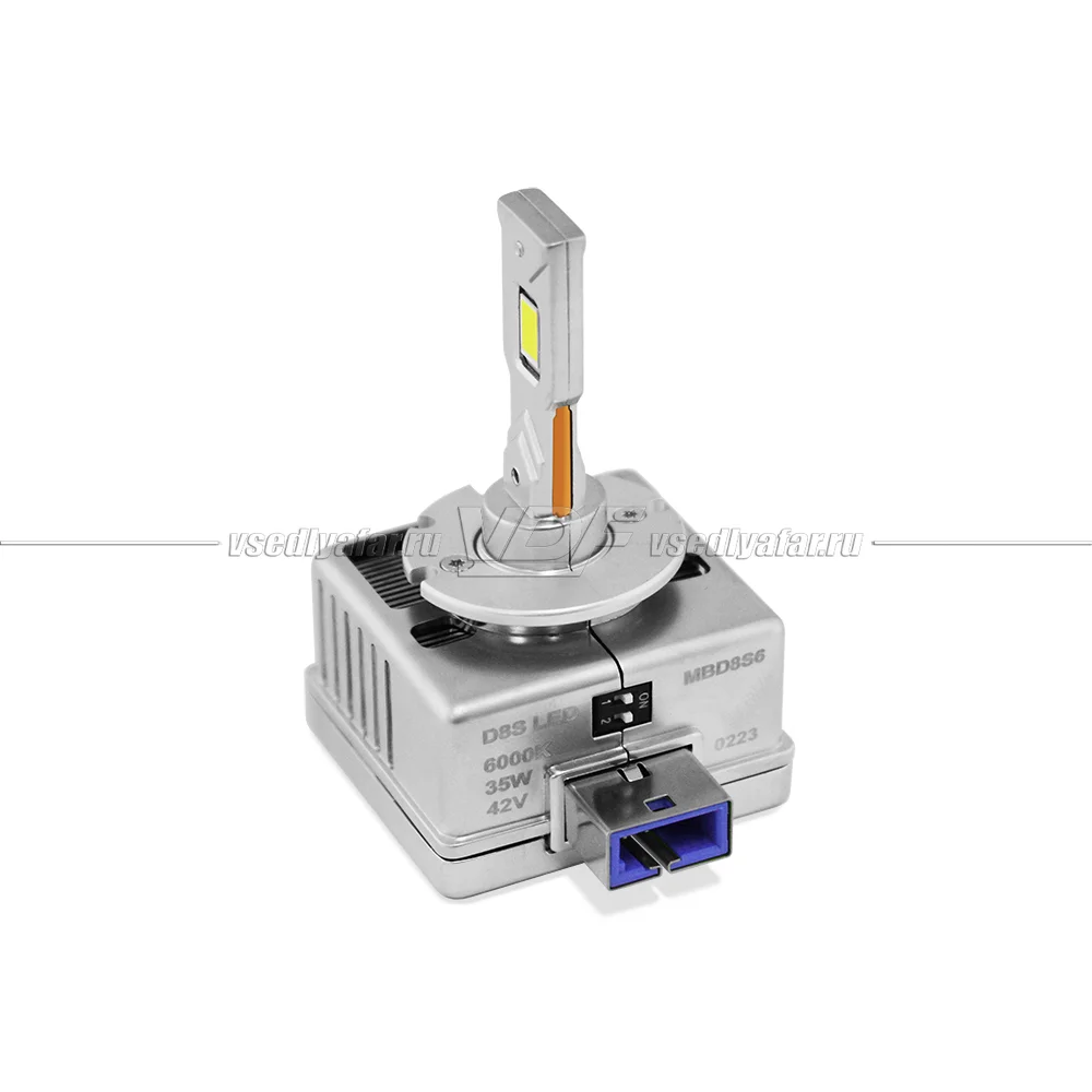 Светодиодные лампы MTF Light MaxBeam D8S 6000K 42V, 35W, 2шт, MBD8S6