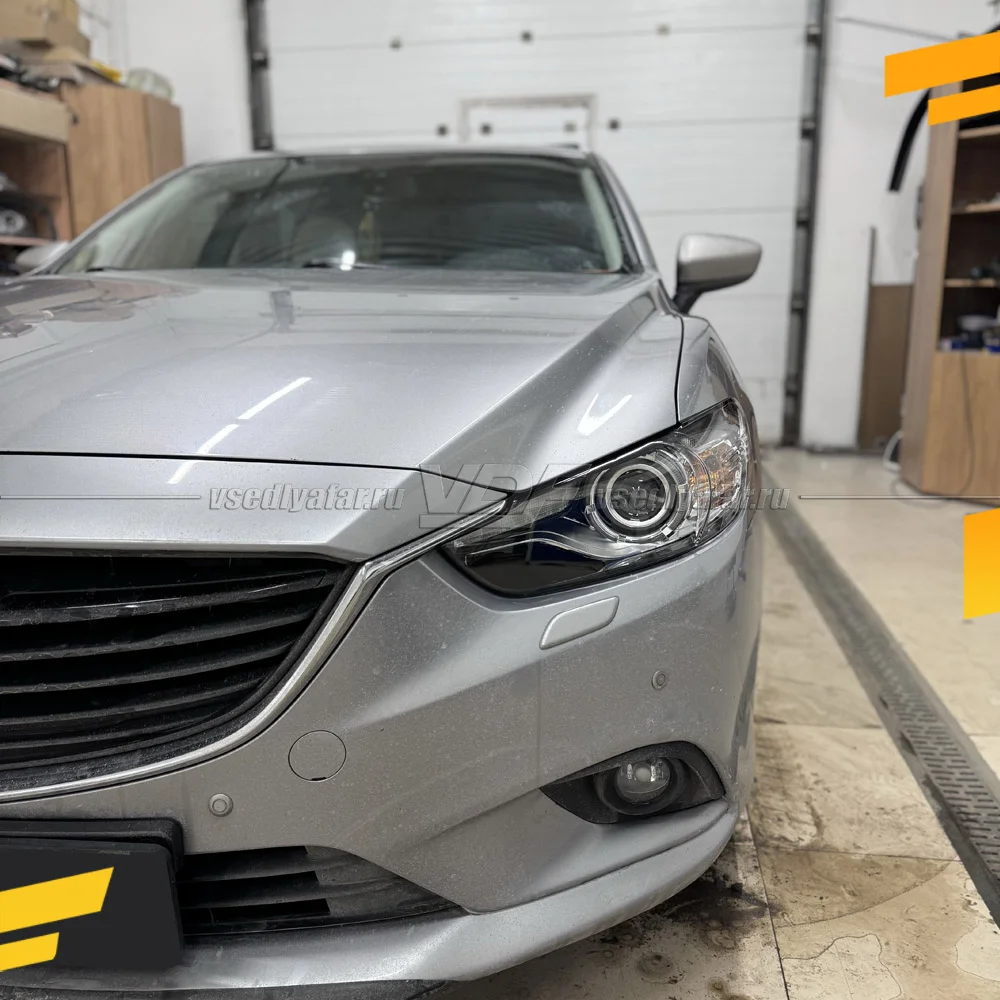 Стекло для фары Mazda 6 GJ (2012-2015) Дорестайлинг Левое
