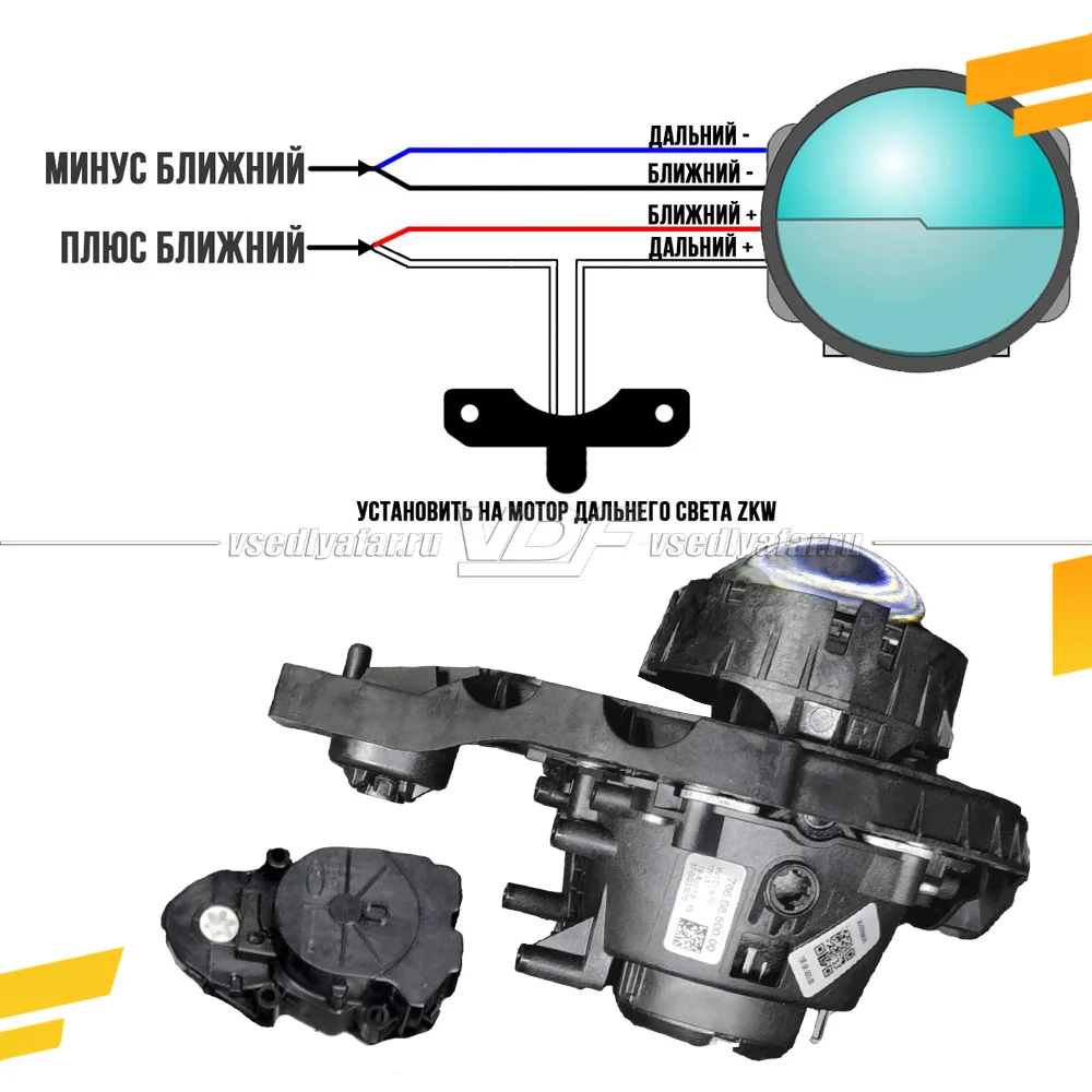 Модуль имитации шторки ZKW Intellect Механический