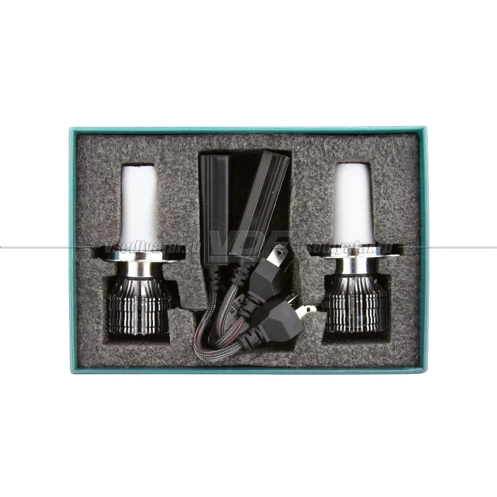 Светодиодные лампы MTF Light Cyber Light Pro H4/H19 6000K 12V, 65W, 2шт, CP04K6
