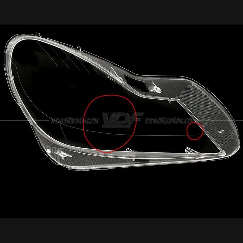 Уцененное стекло для фары Mercedes R230 (2008-2011) Правое №4