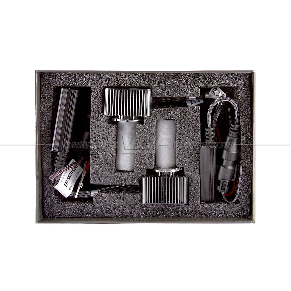 Светодиодные лампы MTF Light Cyber Light PRO D1S/D3S/D8S 6000K 12V, 65W, 2шт, CPD1D3