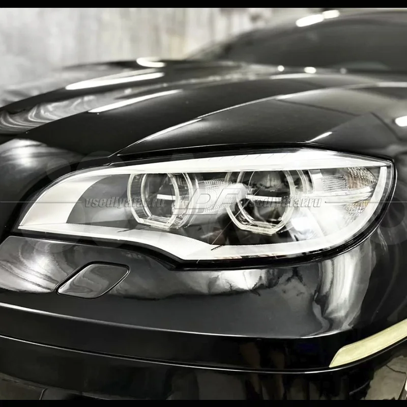 Стекло для фары BMW X6 E71 (2012-2014) LED Левое