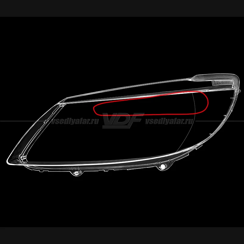 Уцененное стекло для фары BYD S6 (2011-2015) Левое №1