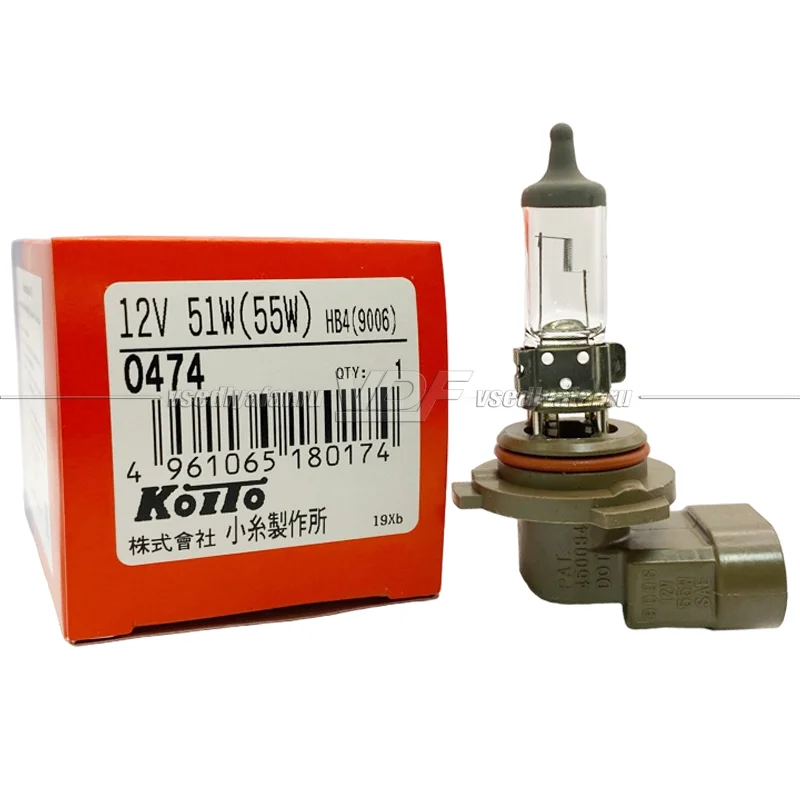 Лампа галогенная Koito Standard 9006 (HB4) 12V 55W 3200K