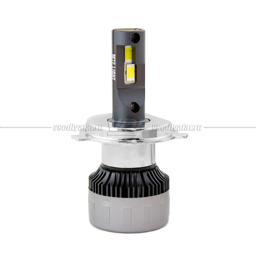 Светодиодные лампы MTF Light Cyber Light H4/H19 6000K 12V, 45W, 2шт, DP04K6