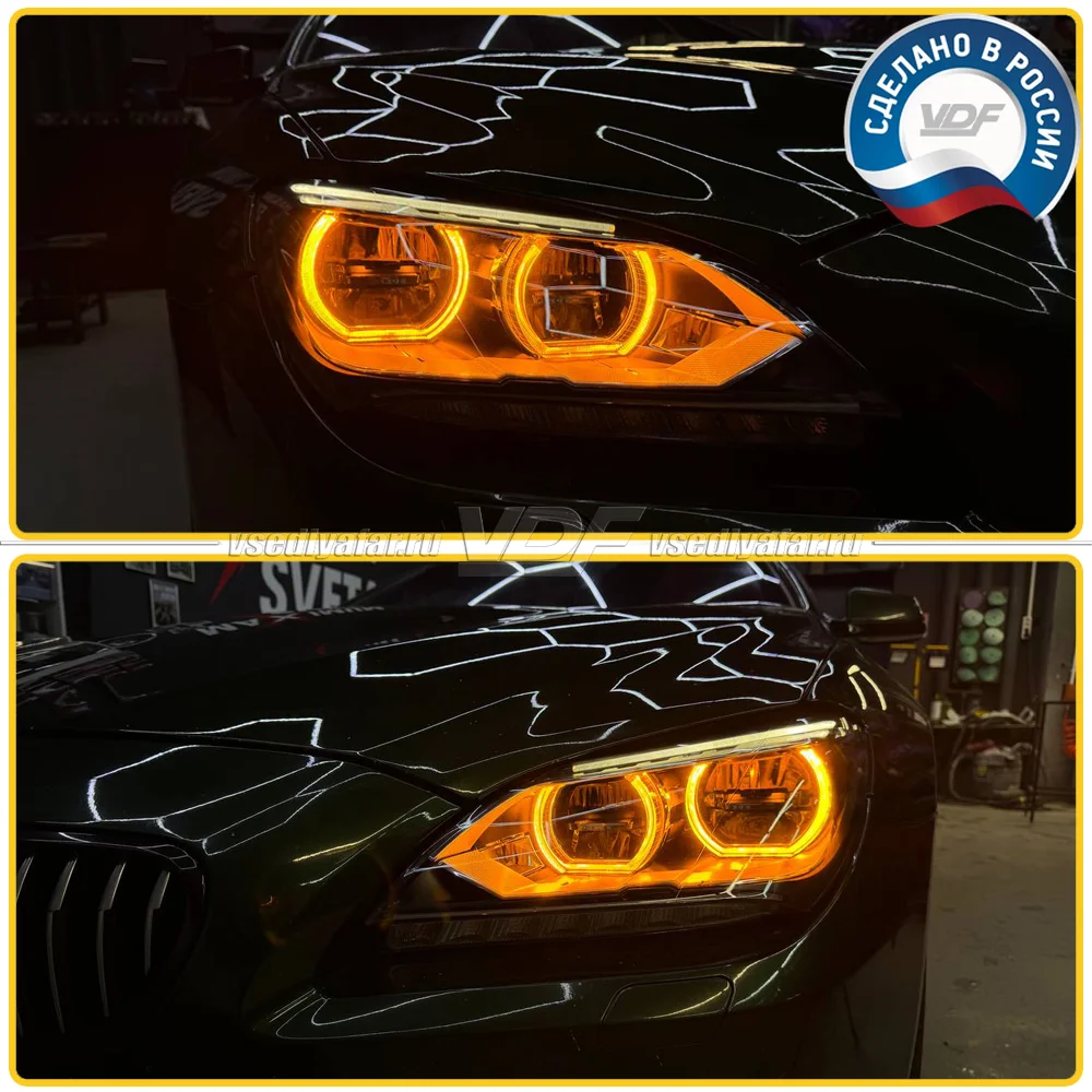Комплект плат маркера ВМW 6 F06/F12/F13 2009-2015 LED Цвет: Янтарный