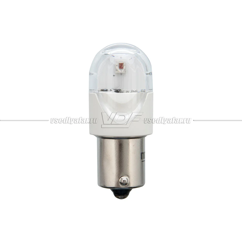 Светодиодная лампа MTF Light Night Assistant 12В, 2.5Вт, P21W, красный, 1 шт., NP21WR