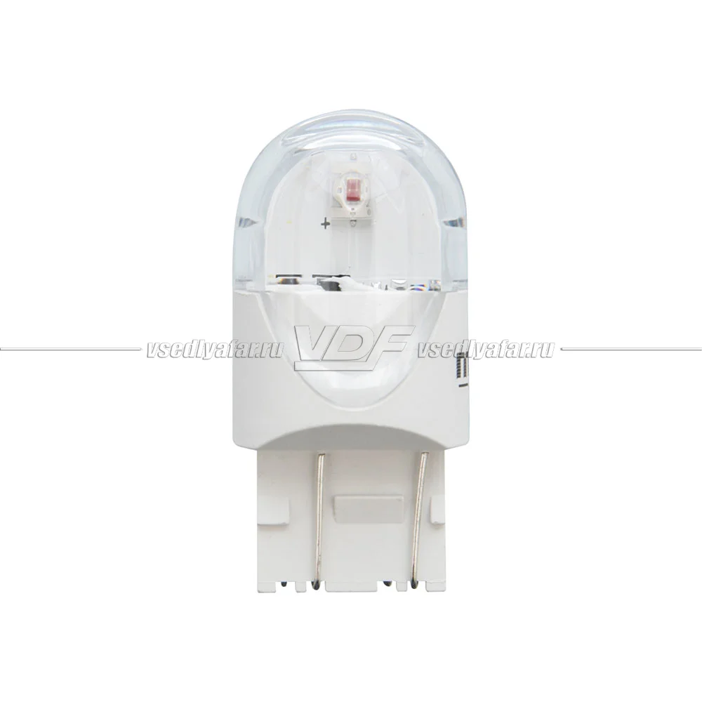 Светодиодная лампа MTF Light Night Assistant 12В, 2.5Вт, W21/5W, красный, 1 шт., NW21/5WR