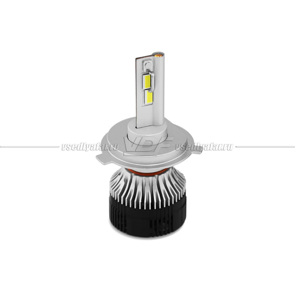Светодиодные лампы MTF Light MaxBeam H4 6000K 12V, 55W, 2шт, MB04K6