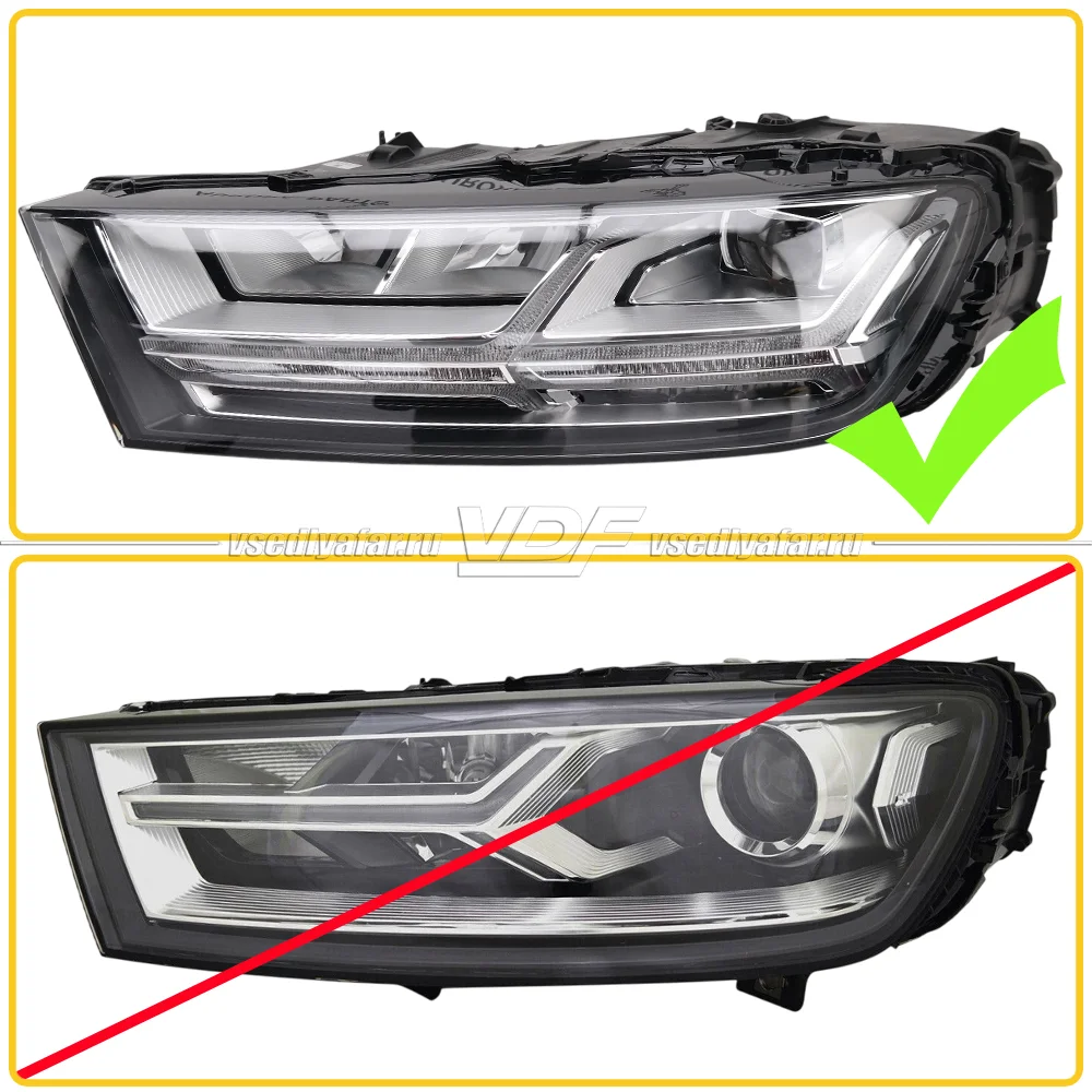 Комплект плат маркера Audi Q7 2015-2020 LED Цвет: Янтарный