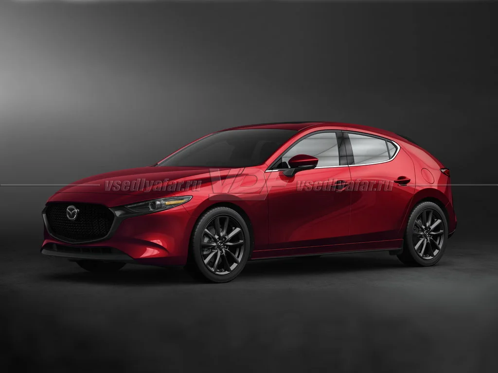 Стекло для фары Mazda 3 BP (2018-2025) Левое
