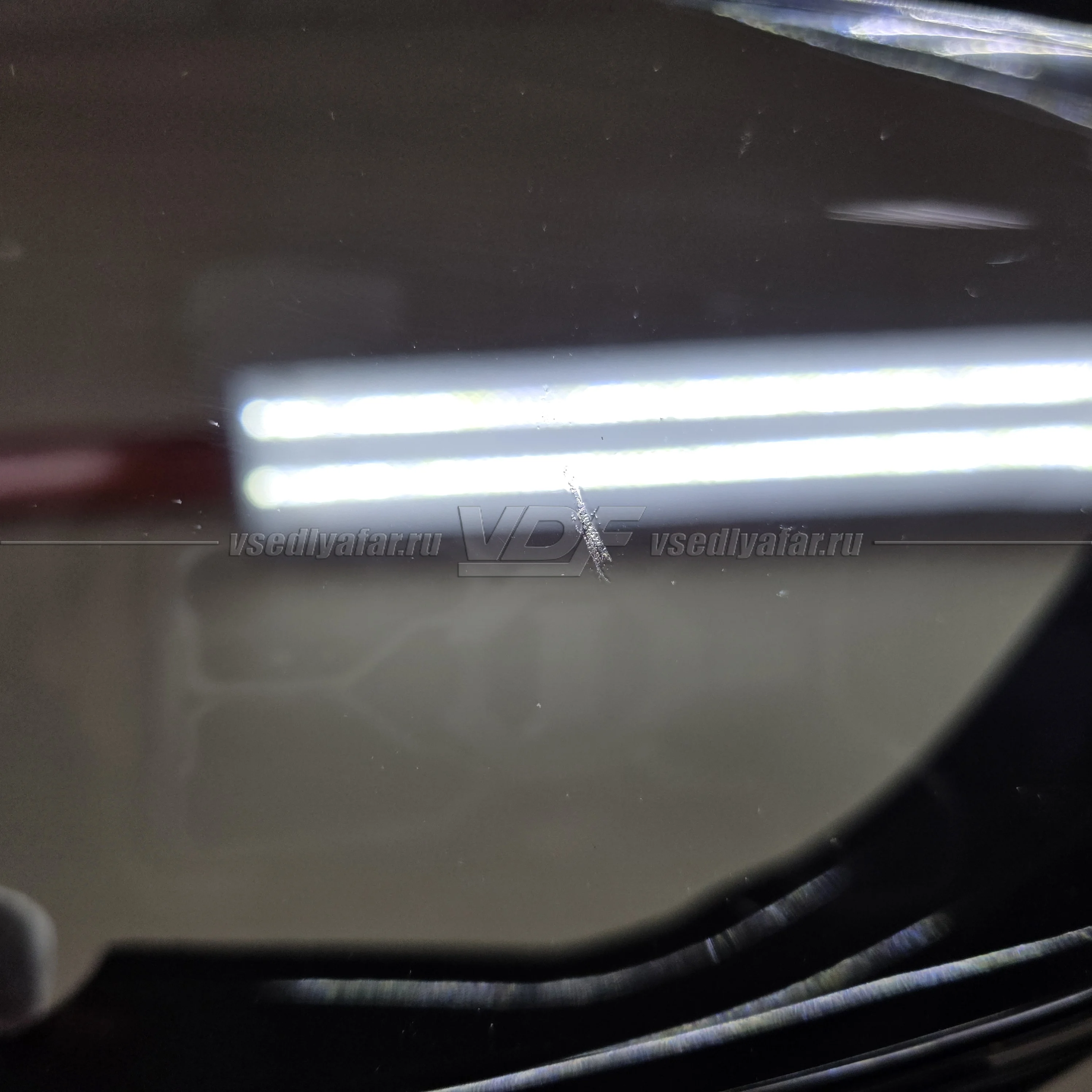 Уцененное стекло для фары Ford Edge (2018-2020) Правое №2